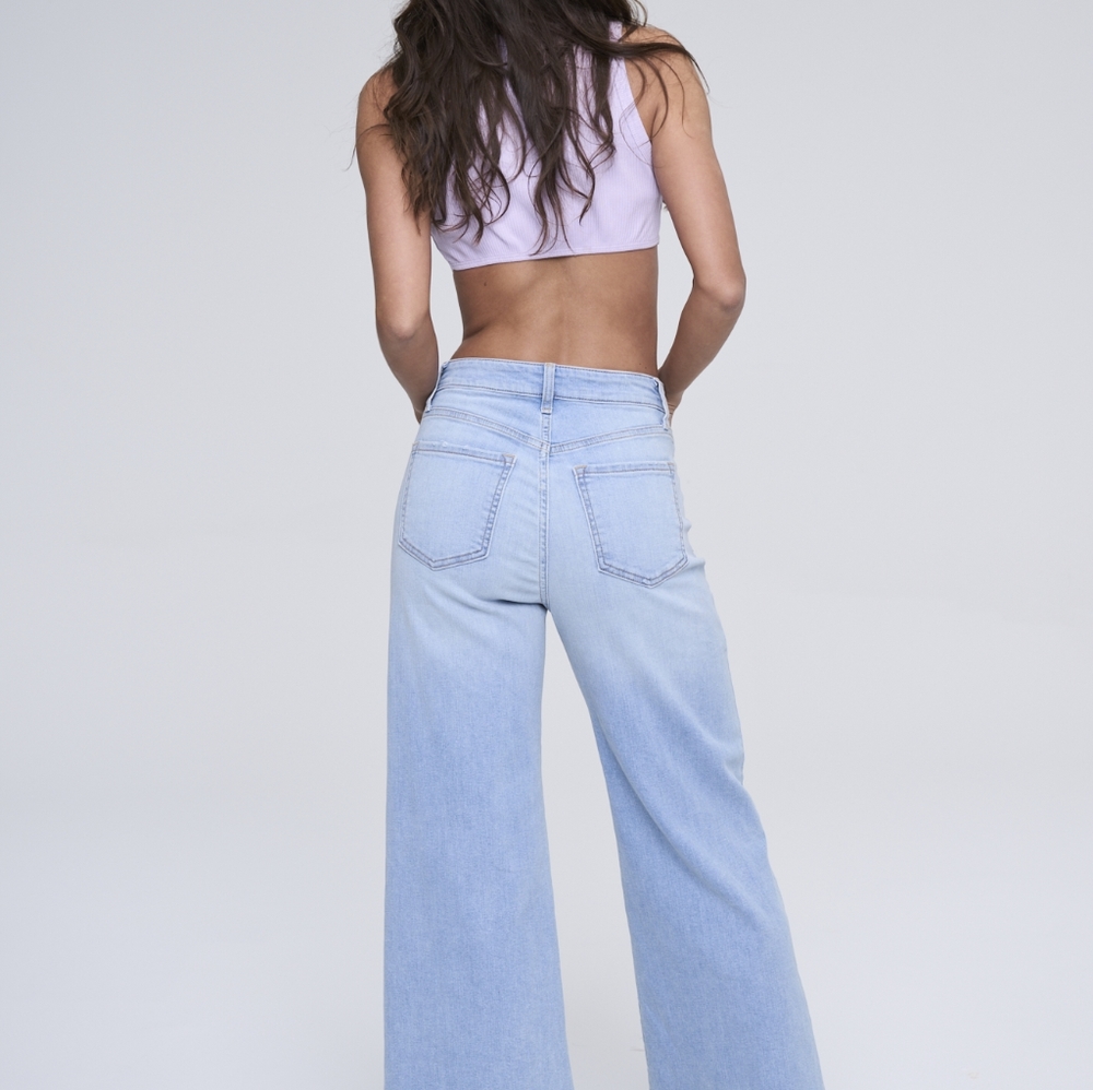 Sneak Peak Denim Jeans Flare Leg